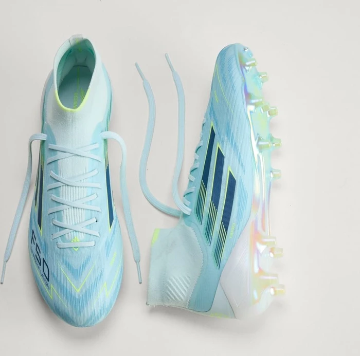 adidas F50 Sparkfusion Elite Mid almost blue/dusky petrol/hi-res yellow (Damen)