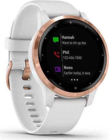 Garmin vivoactive 4S rosegold/weiß