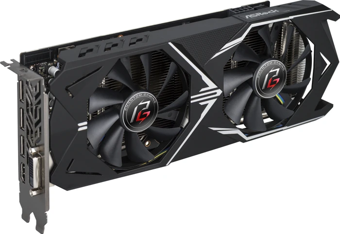 ASRock Radeon RX 570 8G OC, PHANTOM GXR RX570 8G OC, 8GB GDDR5, DVI, HDMI, 3x DP