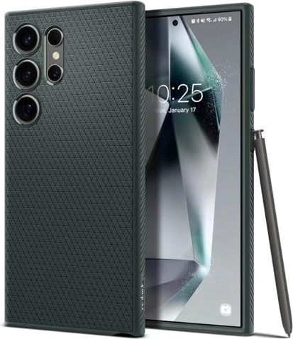Spigen Liquid Air für Samsung Galaxy S24 Ultra Abyss Green