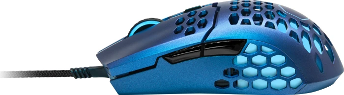 Cooler Master MasterMouse MM711 Blue Steel Edition RGB Gaming Maus blau, USB