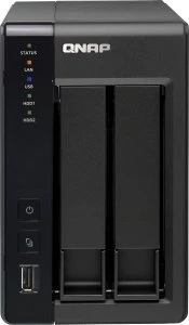 QNAP Turbo Station TS-219P II, 512MB RAM, 1x RJ-45 1000Base-T, 2x USB-A 3.0
