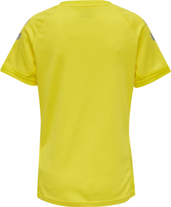 hummel Lead Poly Trikot kurzarm blazing yellow (Damen)