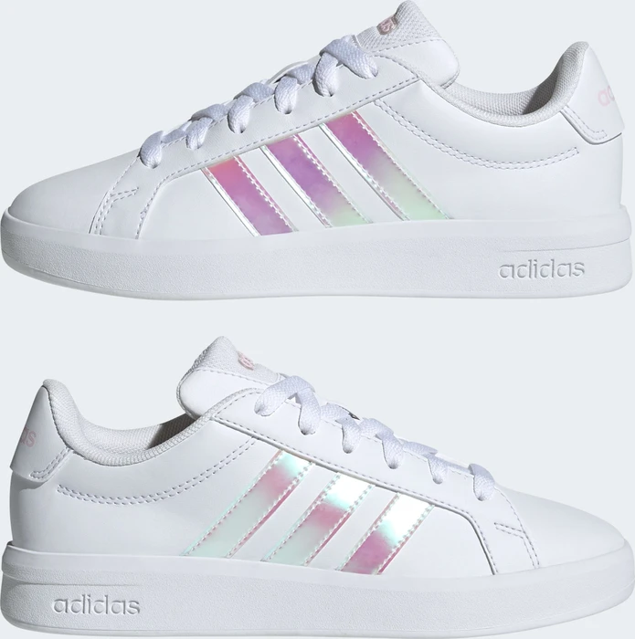 adidas Grand Court 3.0 cloud white/iridescent/almost pink (Junior)