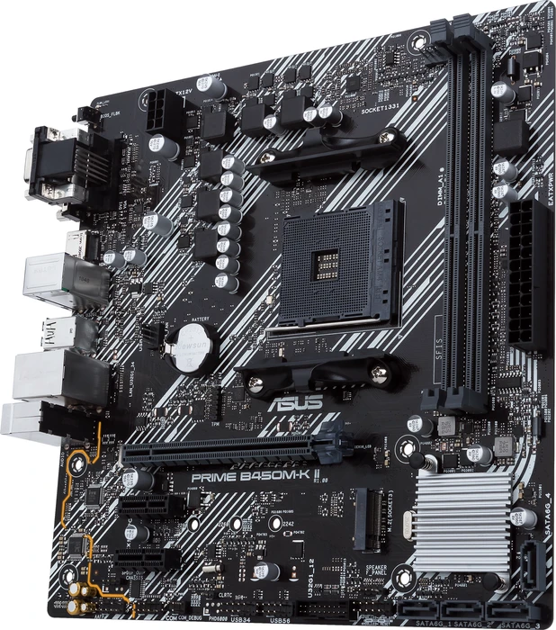 ASUS Prime B450M-K II (AMD AM4)