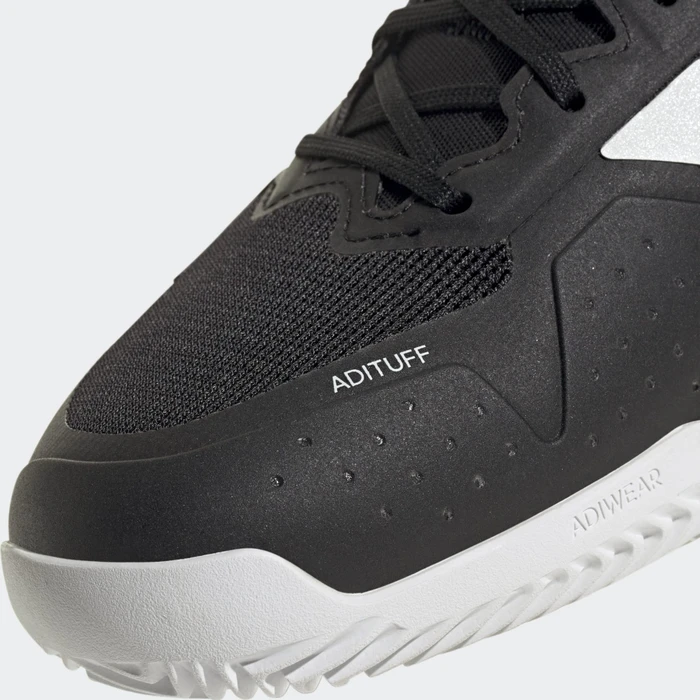 adidas Adizero Ubersonic 5 Clay core black/zero metalic/grey two (Herren)