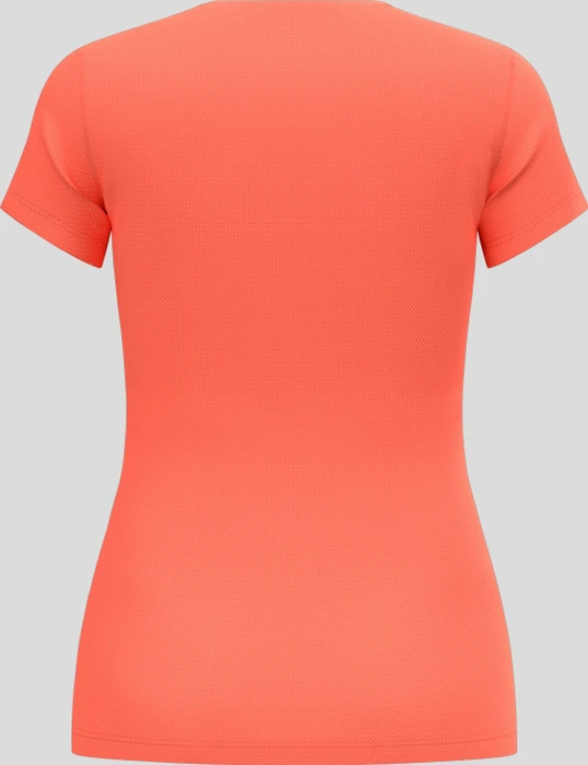 Odlo Active F-Dry Light Eco Funktionsshirt kurzarm living coral (Damen)
