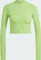 adidas HIIT Heat.RDY Crop Funktionsshirt langarm semi lucid lime (Damen) Vorschaubild