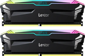 Lexar Ares RGB schwarz UDIMM 16GB Kit, DDR4-3200, CL16-20-20-40