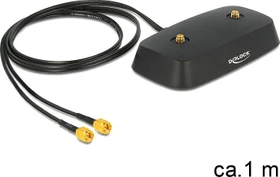 DeLOCK Standfuß für 2x SMA LTE Antenne