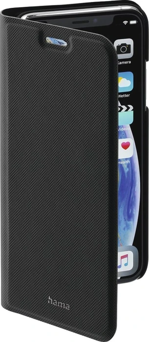 Hama Booklet Slim Pro für Apple iPhone X/XS schwarz