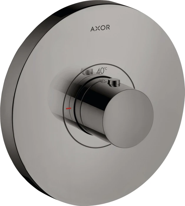 Hansgrohe Axor ShowerSelect rund Thermostat polished black chrome