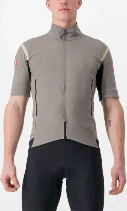 Castelli Perfetto RoS 2 Convertible Fahrradjacke nickel grey/travertine grey (Herren)