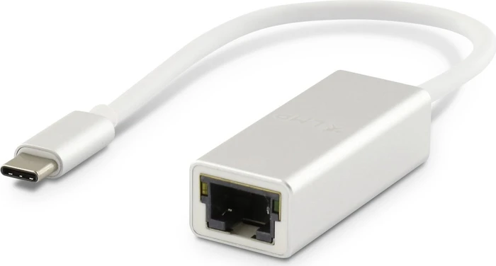 LMP LAN-Adapter, USB-C 3.0 [Stecker], silber