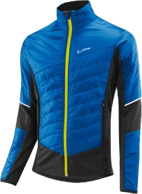 Löffler PL60 Hybrid Funktionsjacke marin/lemon (Herren)
