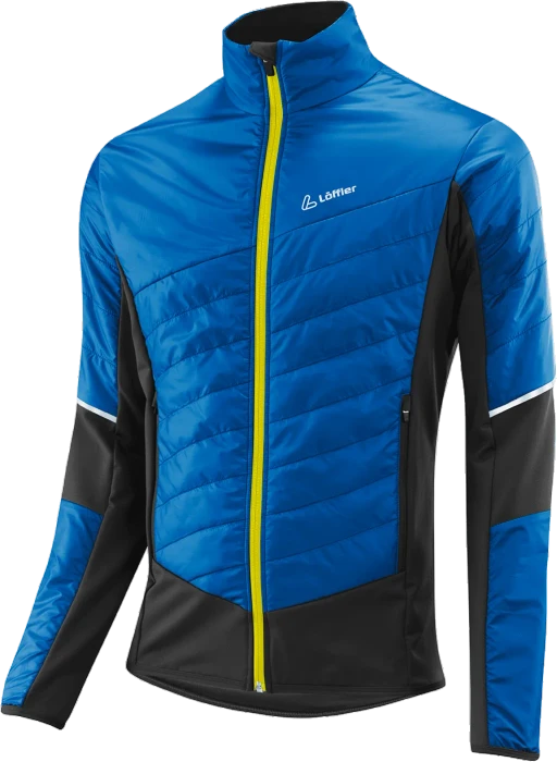Löffler PL60 Hybrid Funktionsjacke marin/lemon (Herren)