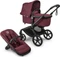 Bugaboo Fox 5 Renew 2in1 Gestell Schwarz dark cherry Vorschaubild