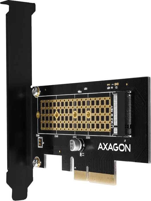 Axagon PCIe -> M.2 PCIe, PCIe 3.0 x4