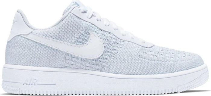 Nike Air Force 1 Flyknit 2.0 white/pure platinum (Herren)