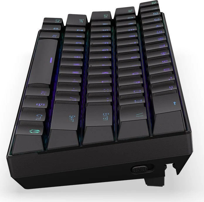 Endorfy Thock Compact Wireless Brown, PBT, LEDs RGB, hot-swap, Kailh Box BROWN, USB/Bluetooth, US