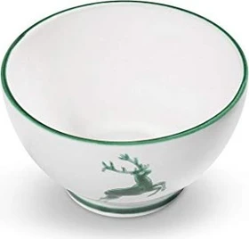 Gmundner Keramik Grüner Hirsch Müslischale groß 14cm