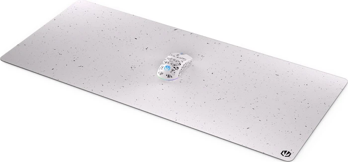 Endorfy Stoneflow White XL, 900x400mm, weiß/mehrfarbig gesprenkelt