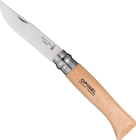 Opinel No. 8 Inox Taschenmesser natural