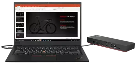 Lenovo ThinkPad Universal Thunderbolt 4 Smart Dock (40B1), Thunderbolt 4 [Buchse]
