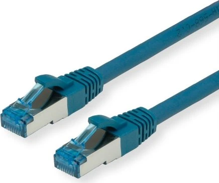 Value Patchkabel, Cat6a, S/FTP, RJ-45/RJ-45, 15m, blau