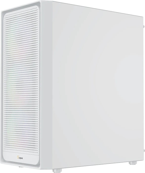 Ocypus Gamma C50 ARGB, weiß, Glasfenster