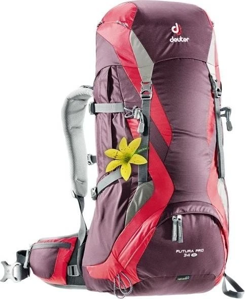 Deuter Futura Pro 34 SL aubergine/fire (Damen)