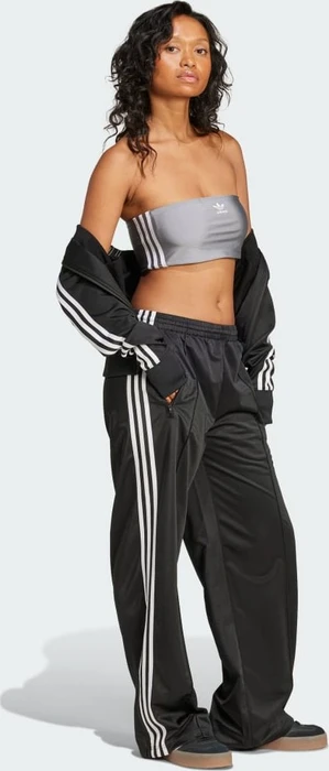 adidas 3-Streifen Tube Crop-Top grey three (Damen)