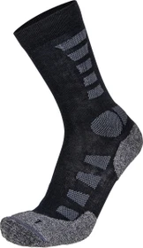 Eightsox Trekking Merino Wandersocken schwarz/anthrazit