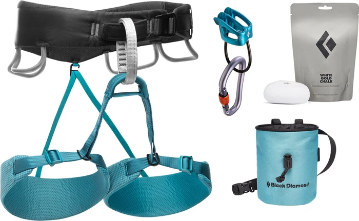 Black Diamond Momentum Package Set aqua verde (Damen)