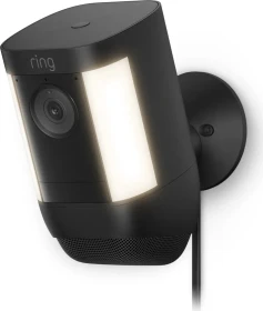 Ring Spotlight Cam Pro schwarz, mit Netzstecker
