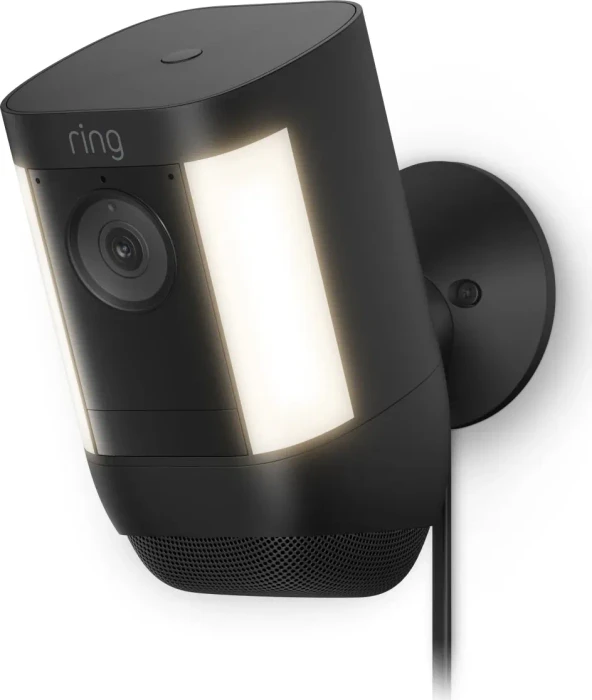 Ring Spotlight Cam Pro schwarz, mit Netzstecker