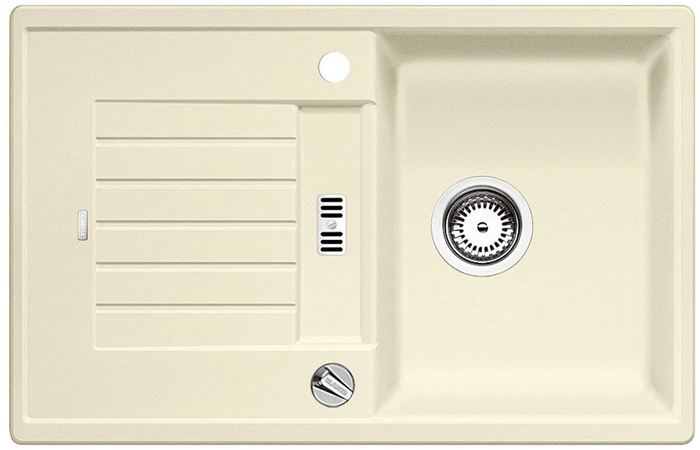 Blanco Zia 45 S Becken reversibel mit Ablauffernbedienung jasmin