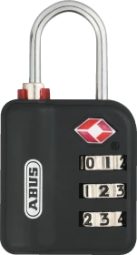 ABUS 147TSA/30 schwarz, Zahlenschloss, 2er-Pack