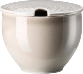 Rosenthal Junto Pearl Grey Porzellan Zuckerdose 280ml