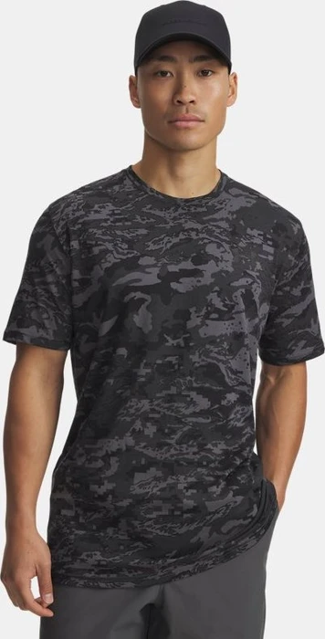 Under Armour ABC Camo Funktionsshirt kurzarm castlerock/black (Herren)