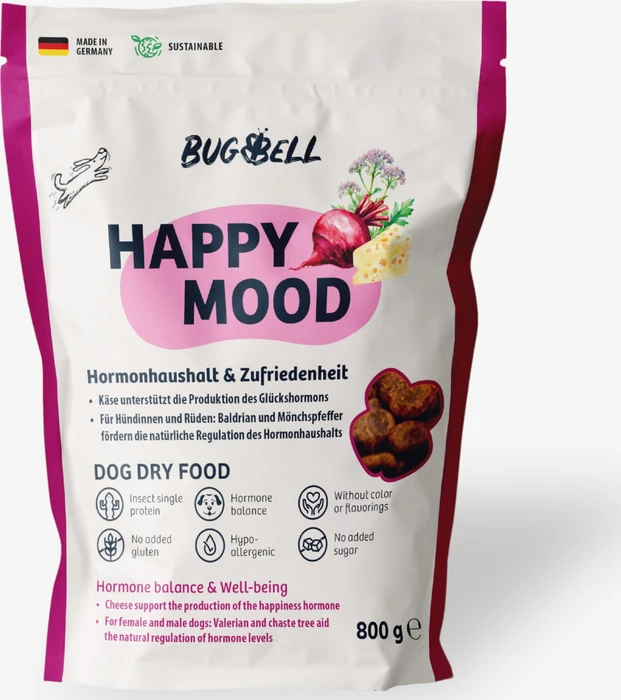 animonda BugBell Adult Trockenfutter HappyMood, 800g