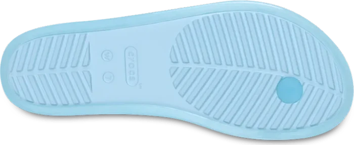 Crocs Miami Round Toe Jelly Flip sky blue jelly (Damen)