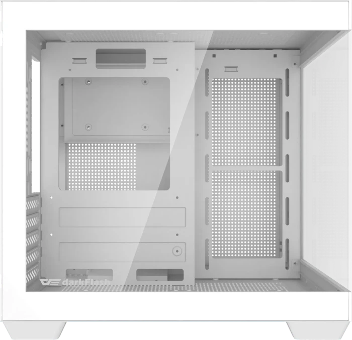 DarkFlash C275P White, Glasfenster