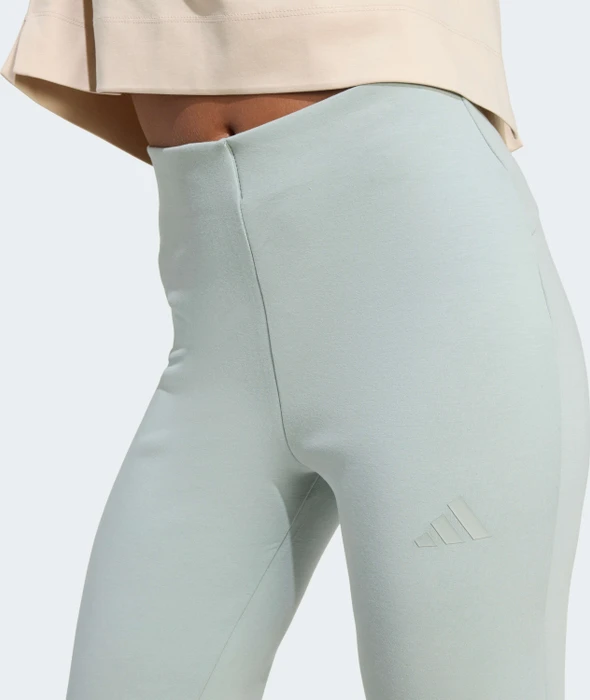 adidas Soft Lux Trainingshose lang wonder sage (Damen)