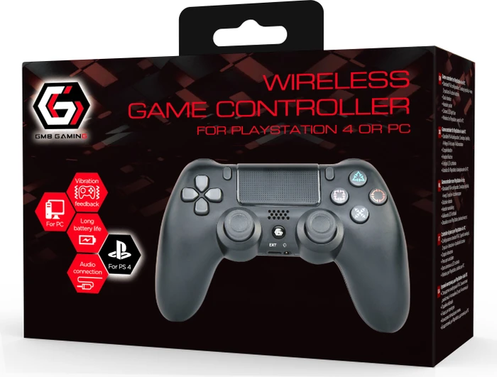 Gembird Wireless Game Controller (PS4/PC)