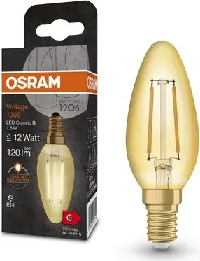 Osram Ledvance Filament LED Vintage 1906 Clas B 12 1.5W/824 E14