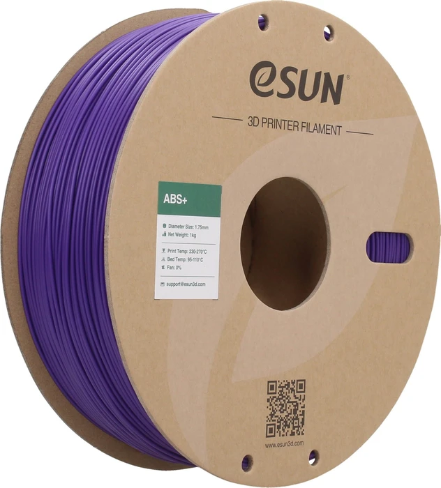 eSUN ABS+, violett, Spule, 1.75mm, 1.00kg