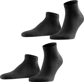 Falke Happy Socken black, 2 Paare (Herren)