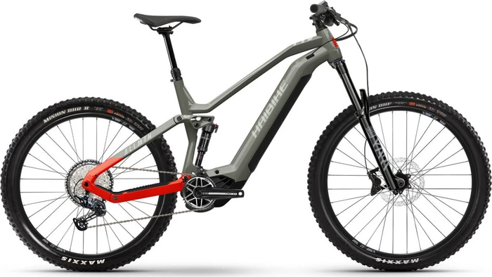 Haibike AllMtn 4 khaki green/red Modell 2023