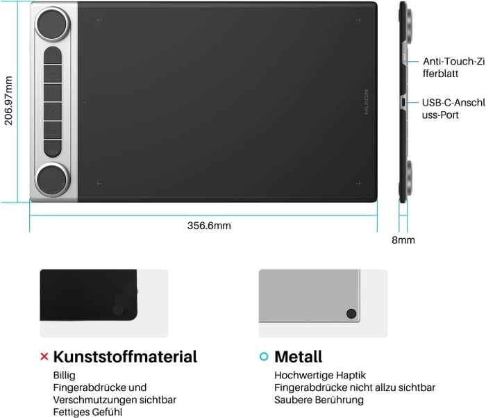 Huion Inspiroy Dial 2 Q630M